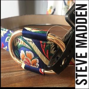 SALESteve Madden | midnight blue belt |